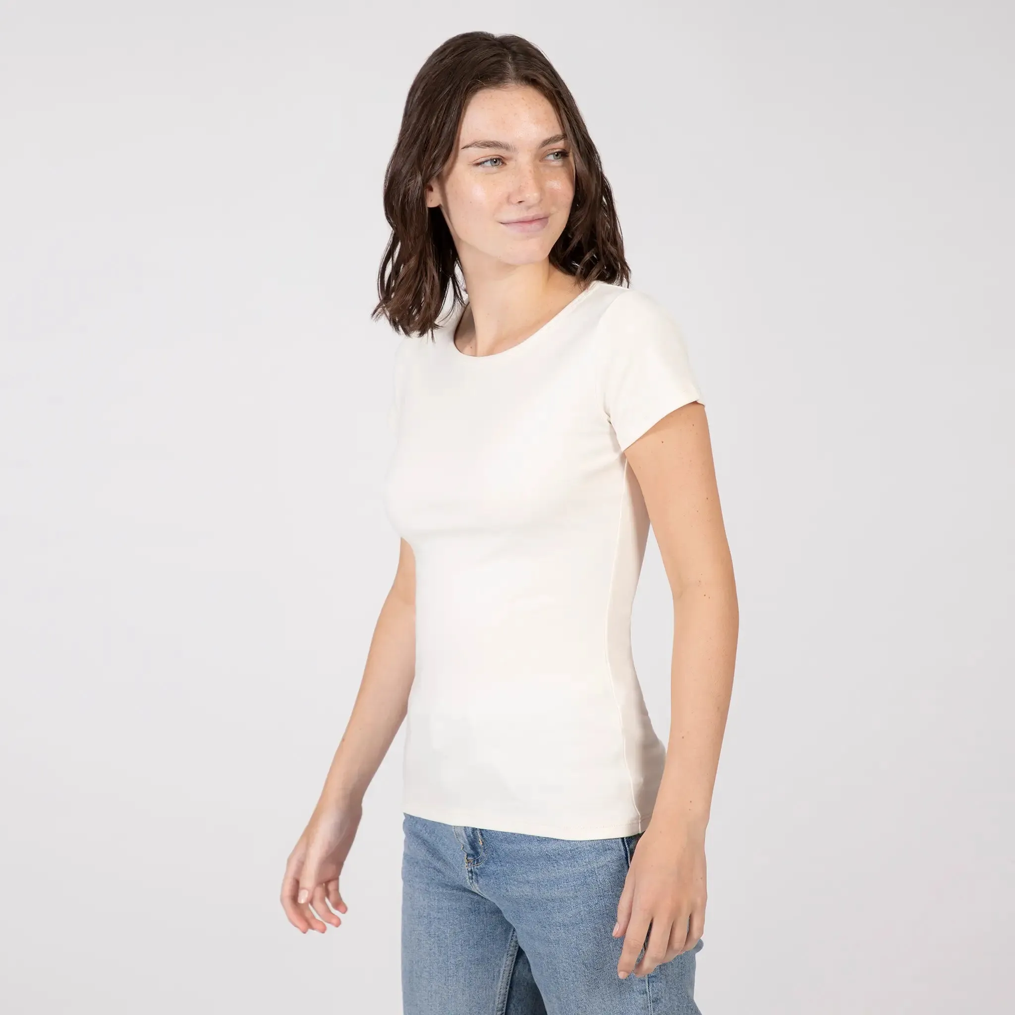 3 Pack - Women's Organic Pima Cotton T-Shirts