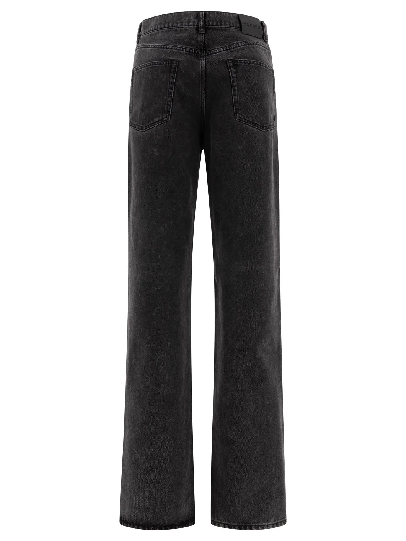 Alexander McQueen Low Rise Baggy Jeans