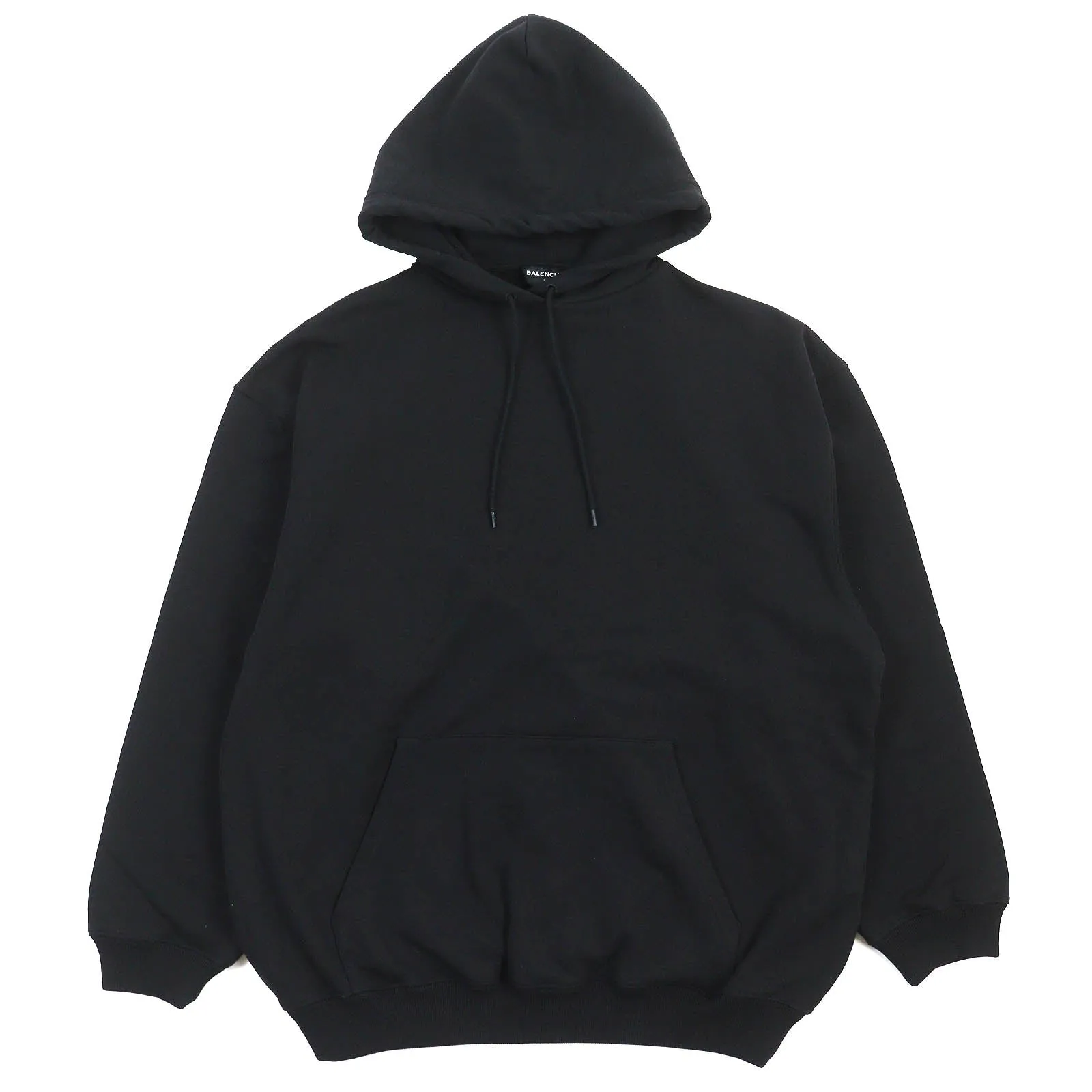 Balenciaga Cotton Back Logo Oversized Pullover