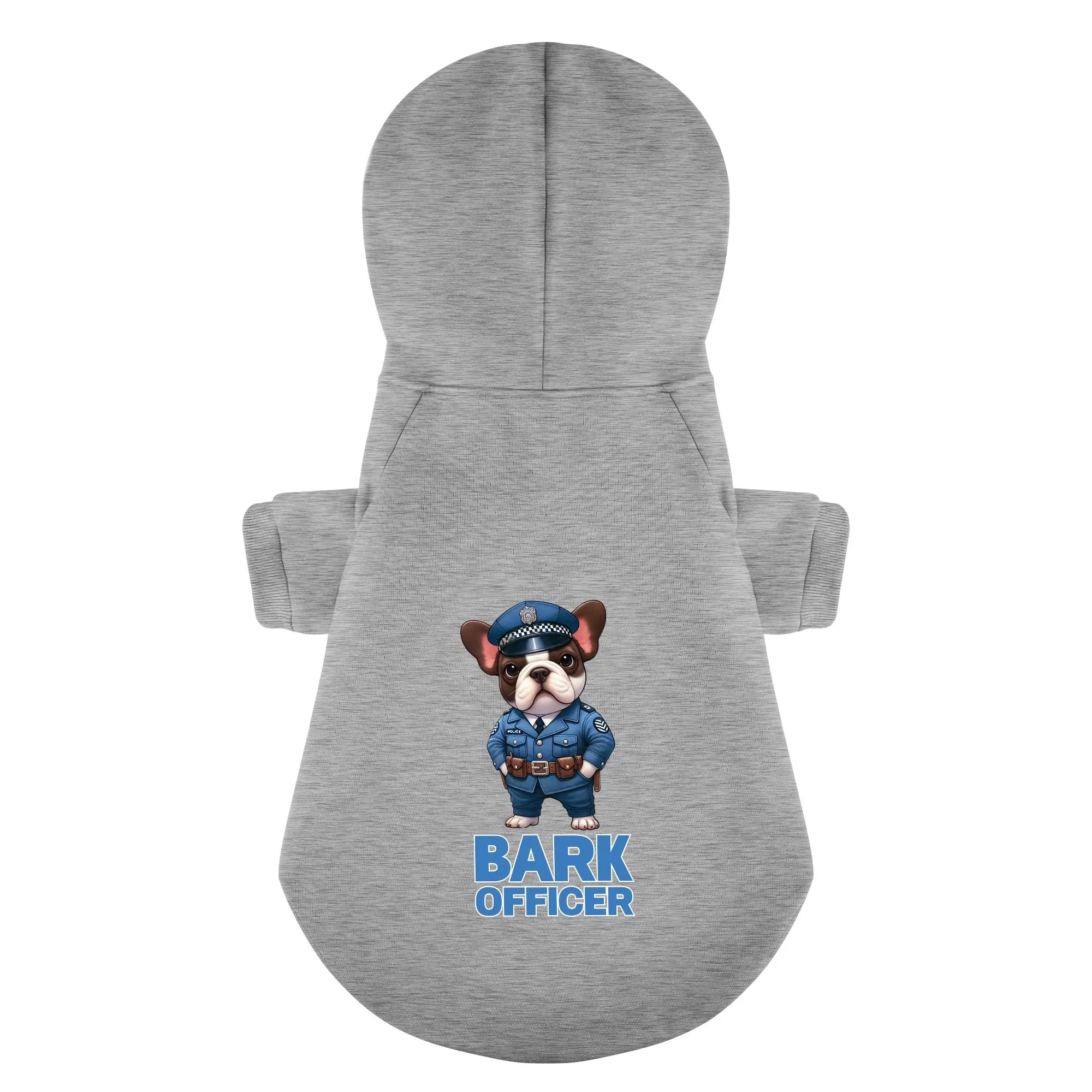 Bark Officer - Personalized French Bulldog Hoodies with Funny Quotes – Stylish, Cozy, and Premium 100% Cotton