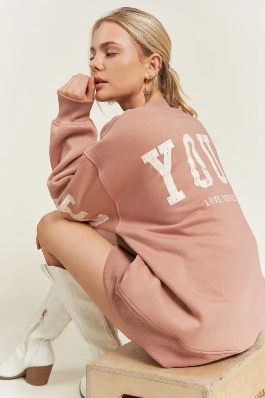 BE YOUR SELF SWEATSHIRT