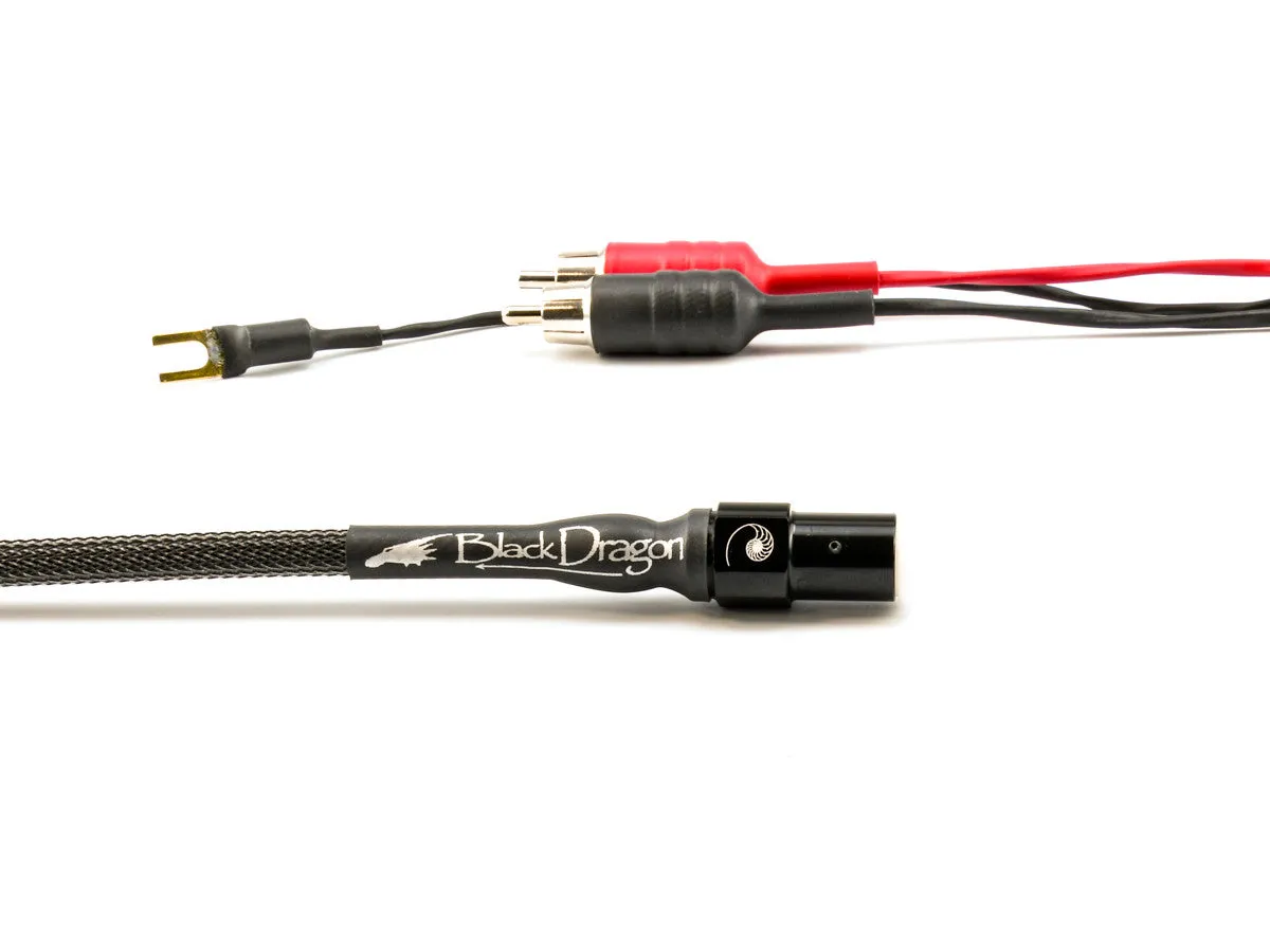 Black Dragon Phono DIN to RCA Cable