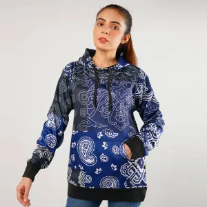 Blue Bandana UNISEX HOODIE