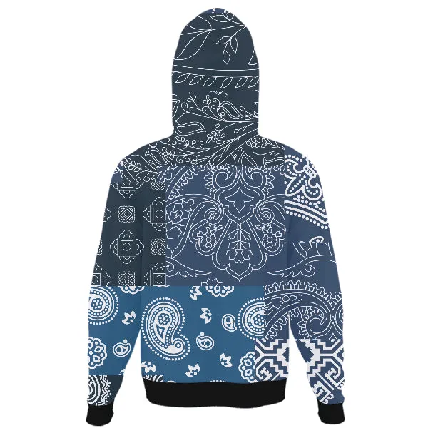 Blue Bandana UNISEX HOODIE