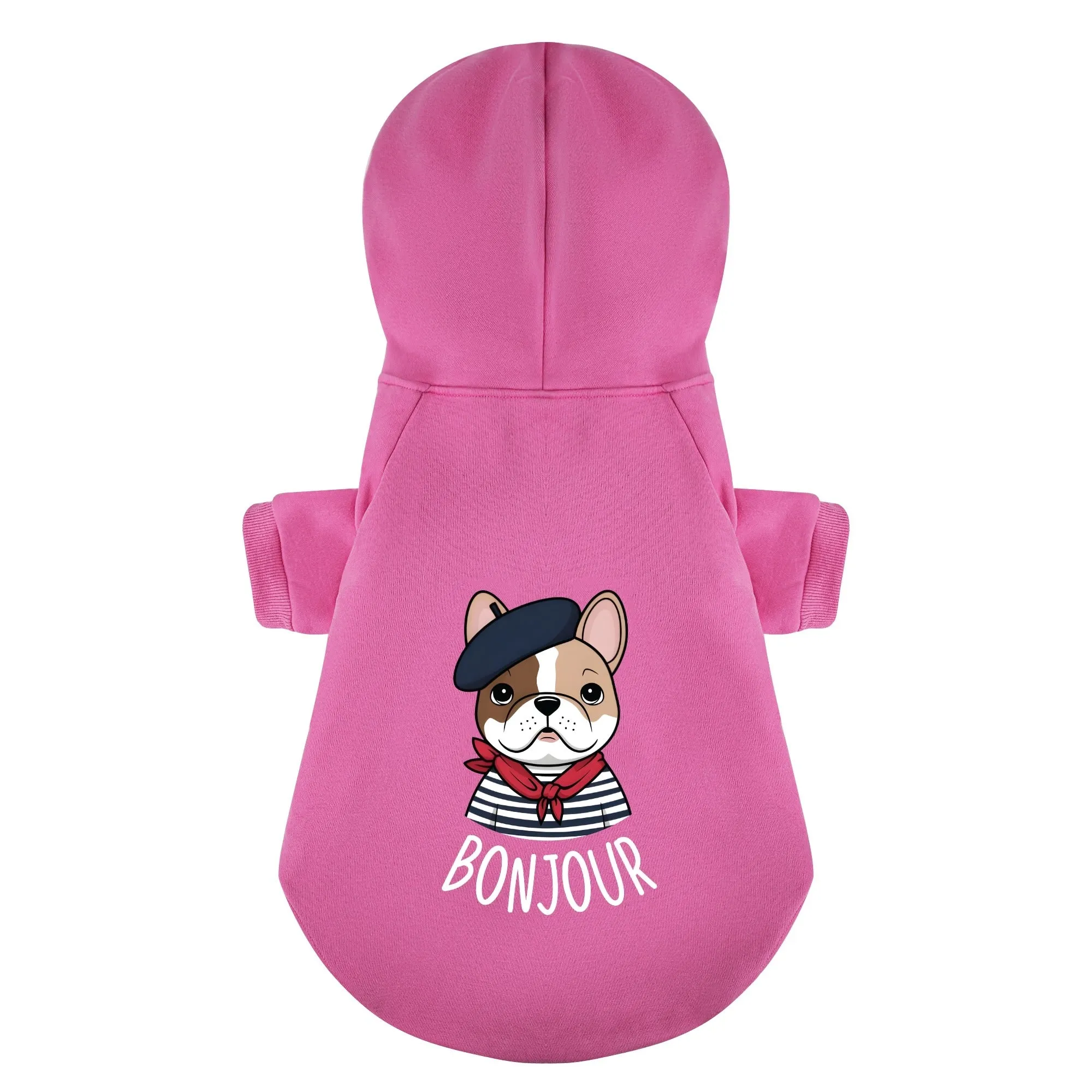 BONJOUR - Personalized French Bulldog Hoodies with Funny Quotes – Stylish, Cozy, and Premium 100% Cotton