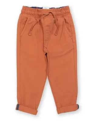 Comfy chinos burnt orange