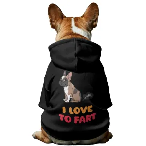 Fart - Personalized French Bulldog Hoodies with Funny Quotes – Stylish, Cozy, and Premium 100% Cotton