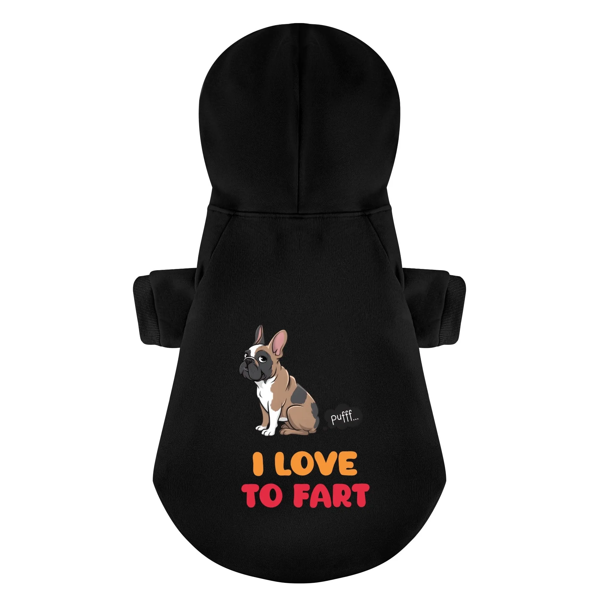 Fart - Personalized French Bulldog Hoodies with Funny Quotes – Stylish, Cozy, and Premium 100% Cotton