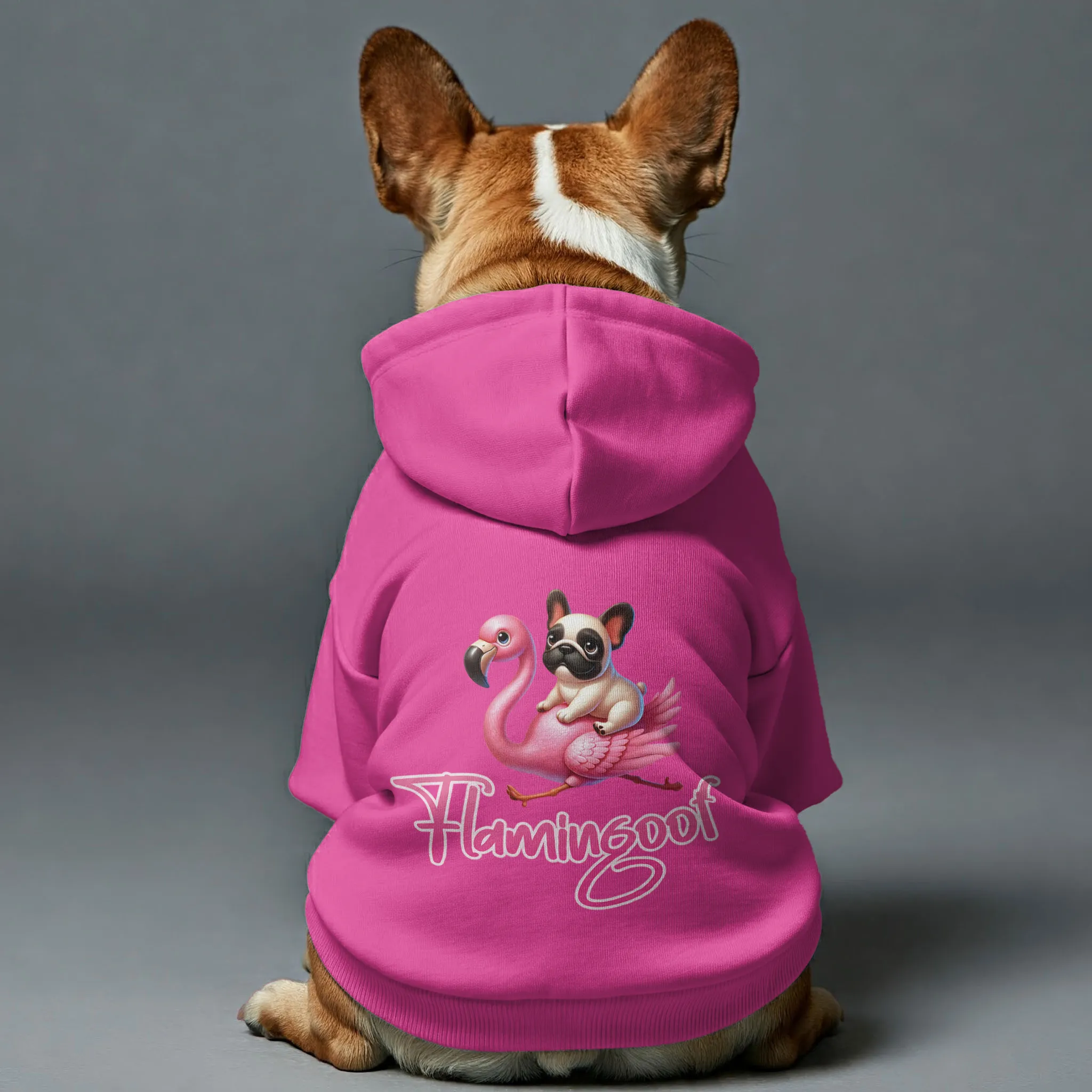 Flamingoof - Personalized French Bulldog Hoodies with Funny Quotes – Stylish, Cozy, and Premium 100% Cotton