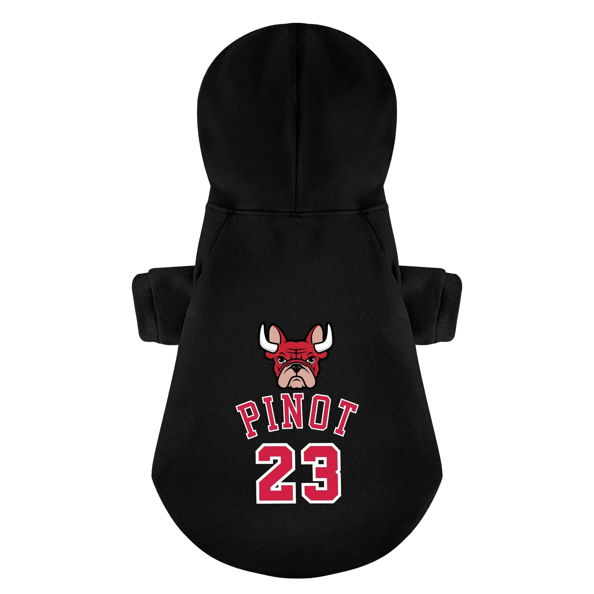 French Bulls - Personalized French Bulldog Hoodies with Custom Name and Number – Stylish, Cozy, and Premium 100% Cotton