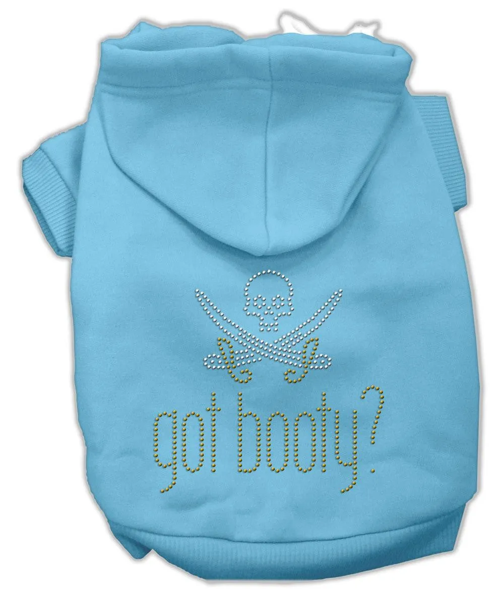 Got Booty Rhinestone Hoodies Baby Blue XXL (18)