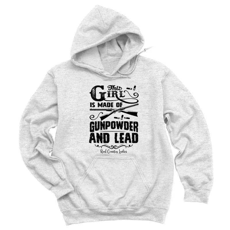 Gunpowder And Lead Black Print Hoodies & Long Sleeves