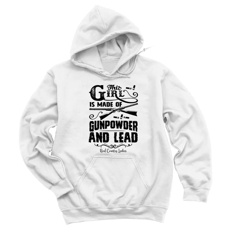 Gunpowder And Lead Black Print Hoodies & Long Sleeves