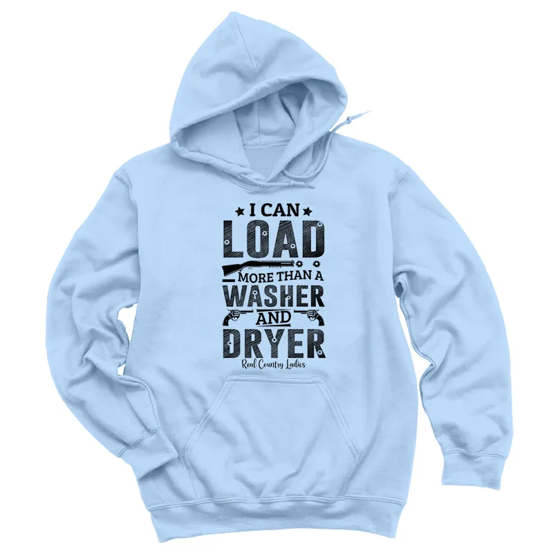 I Can Load More Than A Washer Black Print Hoodies & Long Sleeves