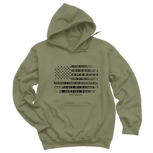 I Pledge Allegiance Black Print Hoodies & Long Sleeves