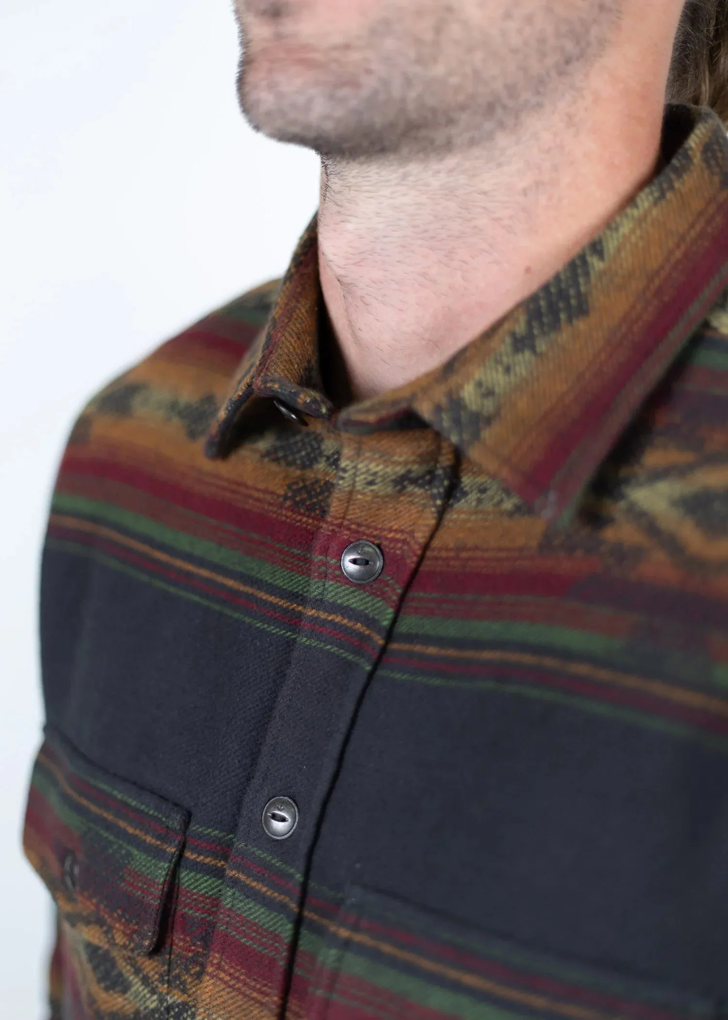 Iron and Resin Klamath Flannel Shirt (Various Colours)