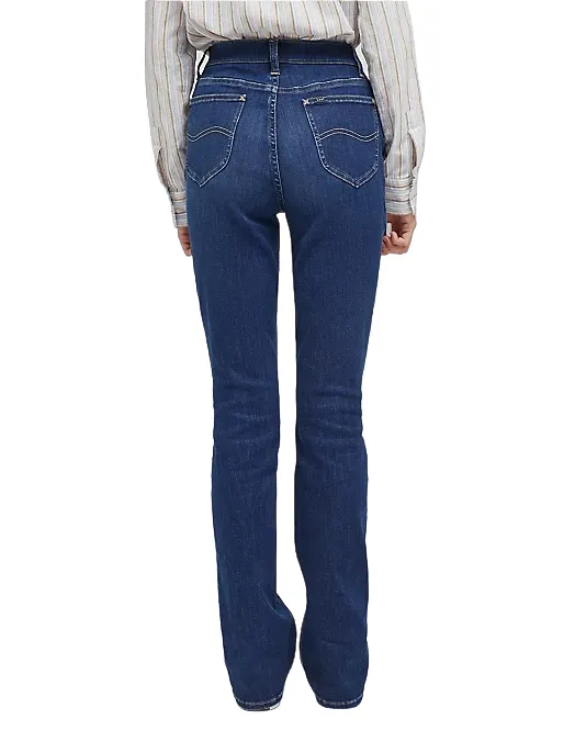 Lee pantalone jeans da donna ultra comfort a zampa 112333221 eclipse