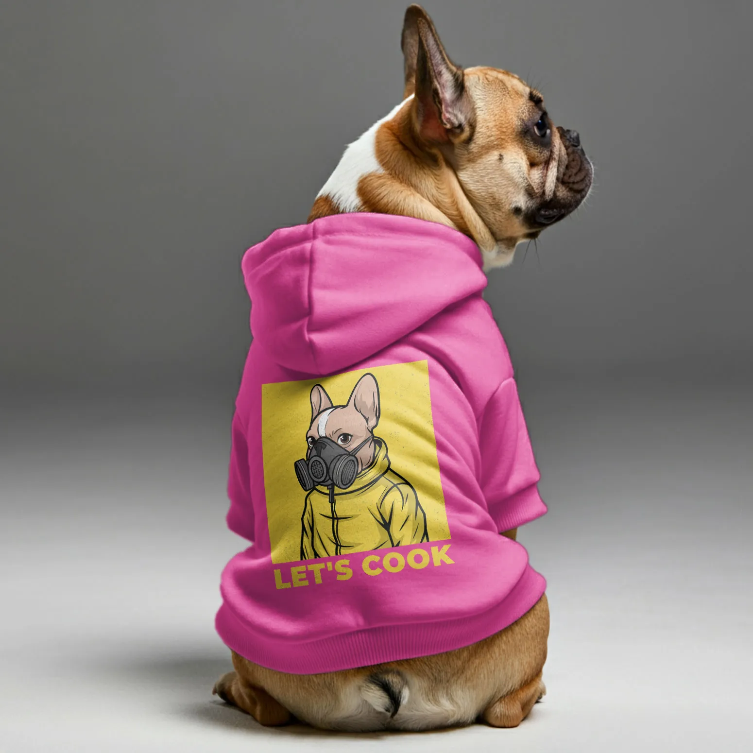 Let's Cook - Personalized French Bulldog Hoodies with Funny Quotes – Stylish, Cozy, and Premium 100% Cotton