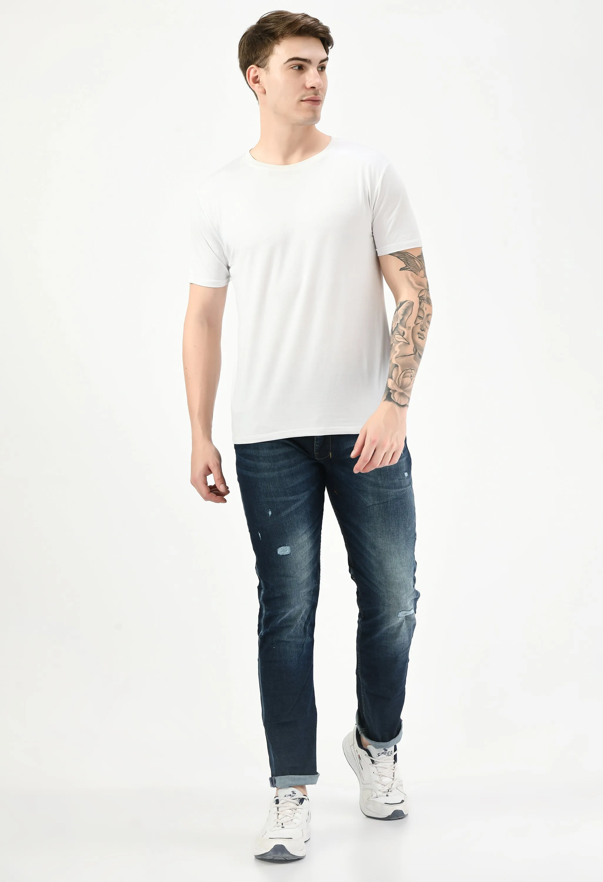 Men's Straight Fit Denim Jeans