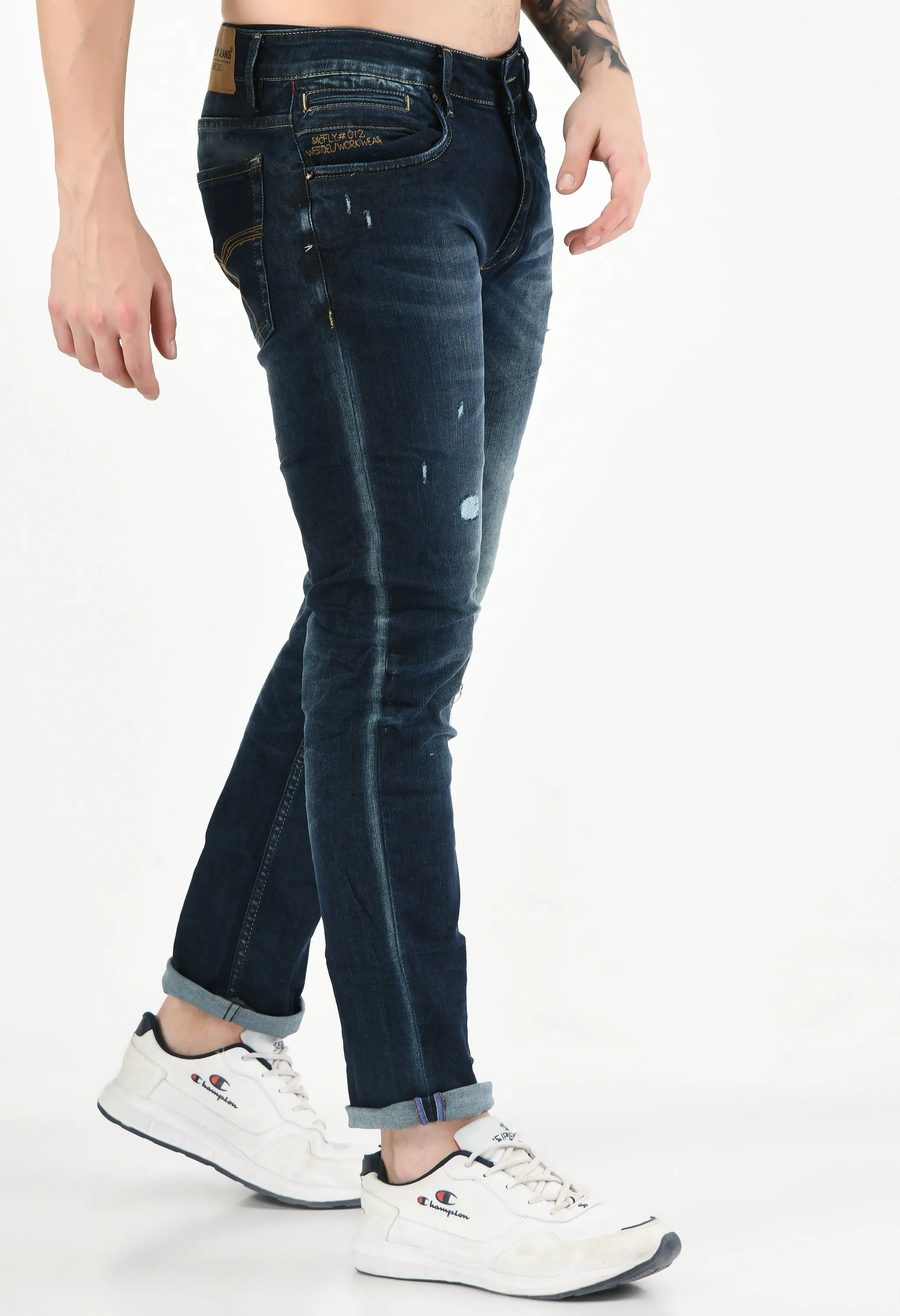 Men's Straight Fit Denim Jeans