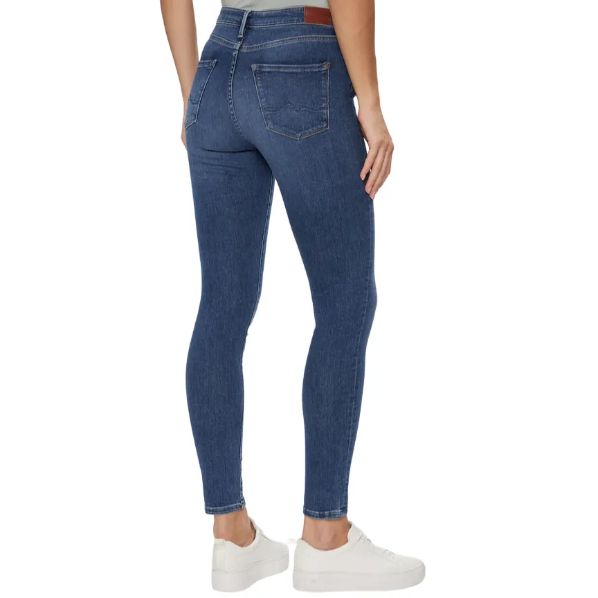 Pepe Jeans pantalone Skinny Jeans HW PL204584GX60 blu medio