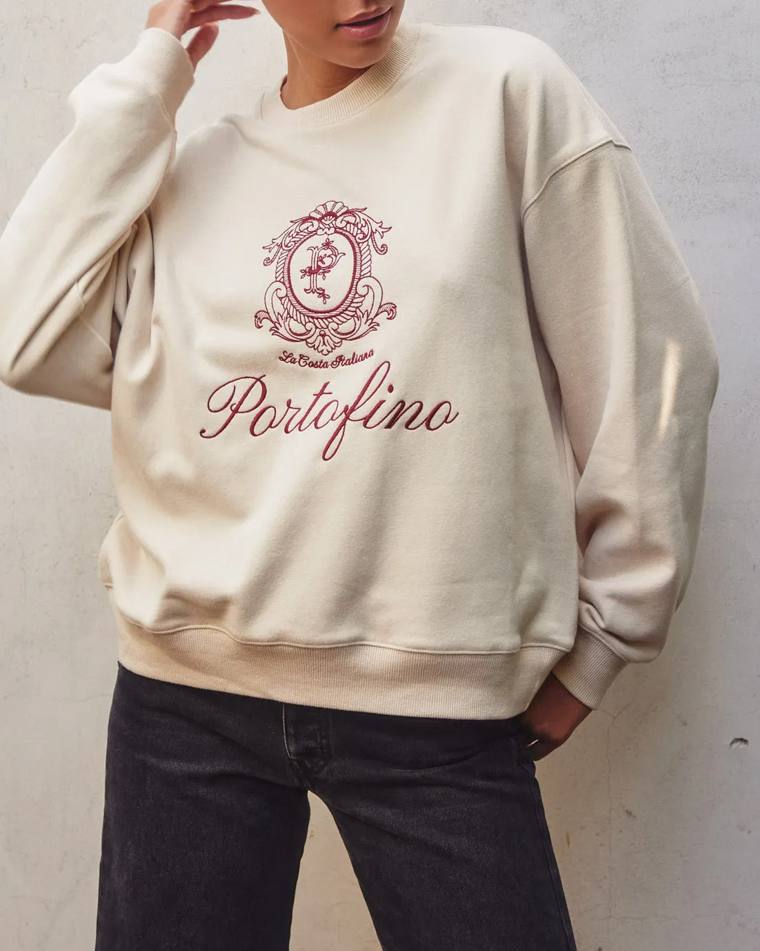 Portofino Italy Fleece Pullover