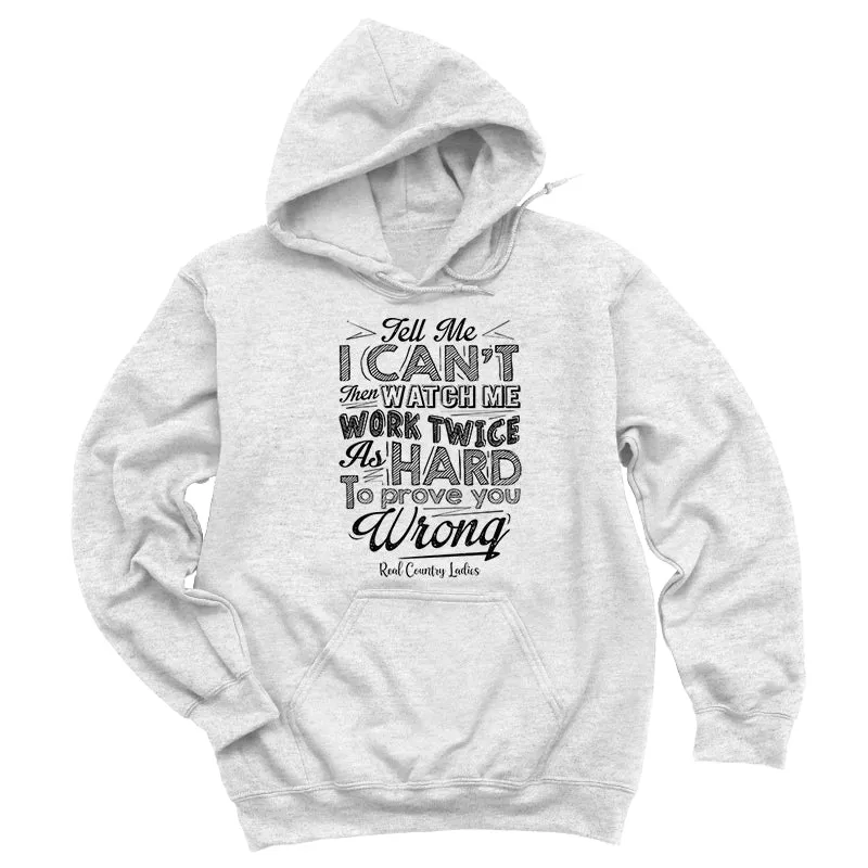 Prove You Wrong Black Print Hoodies & Long Sleeves