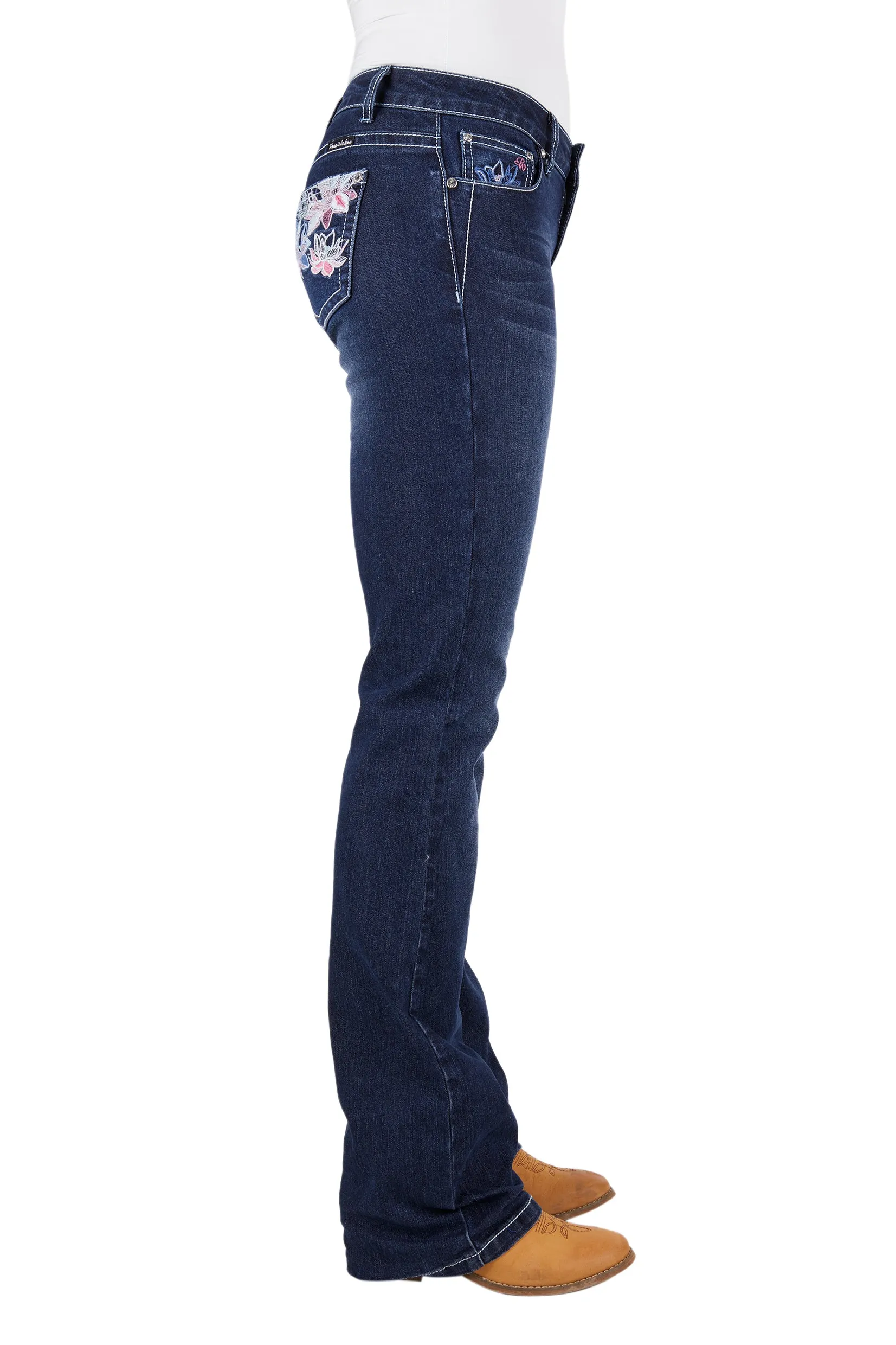 Pure Western Ladies Carole Relaxed Rider Jean - PCP2210610