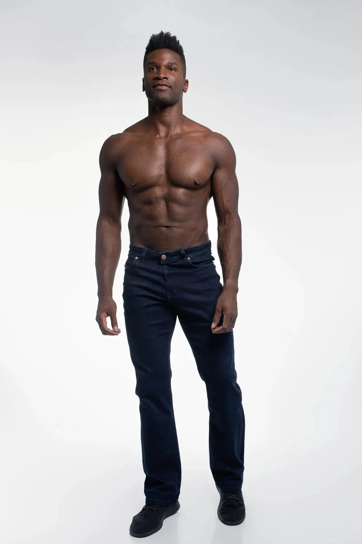 Relaxed Athletic Fit Jeans