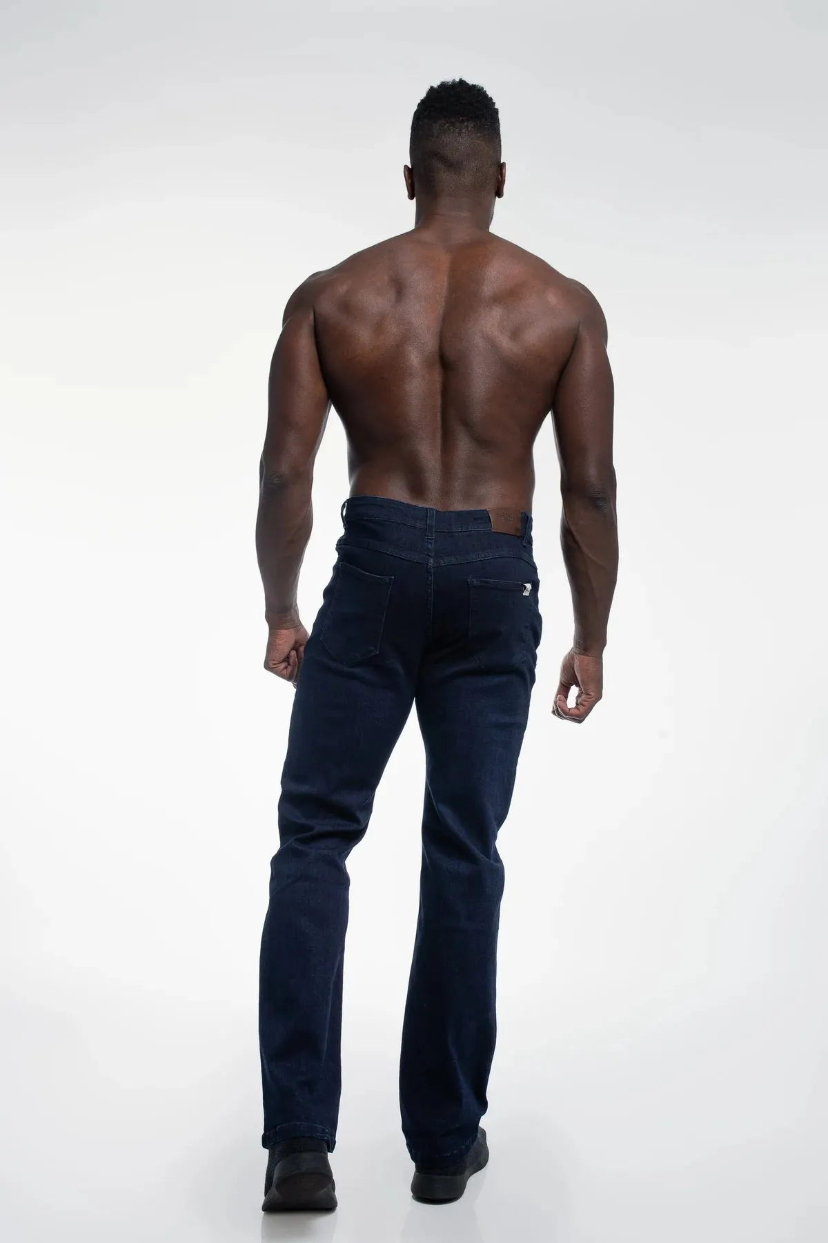 Relaxed Athletic Fit Jeans