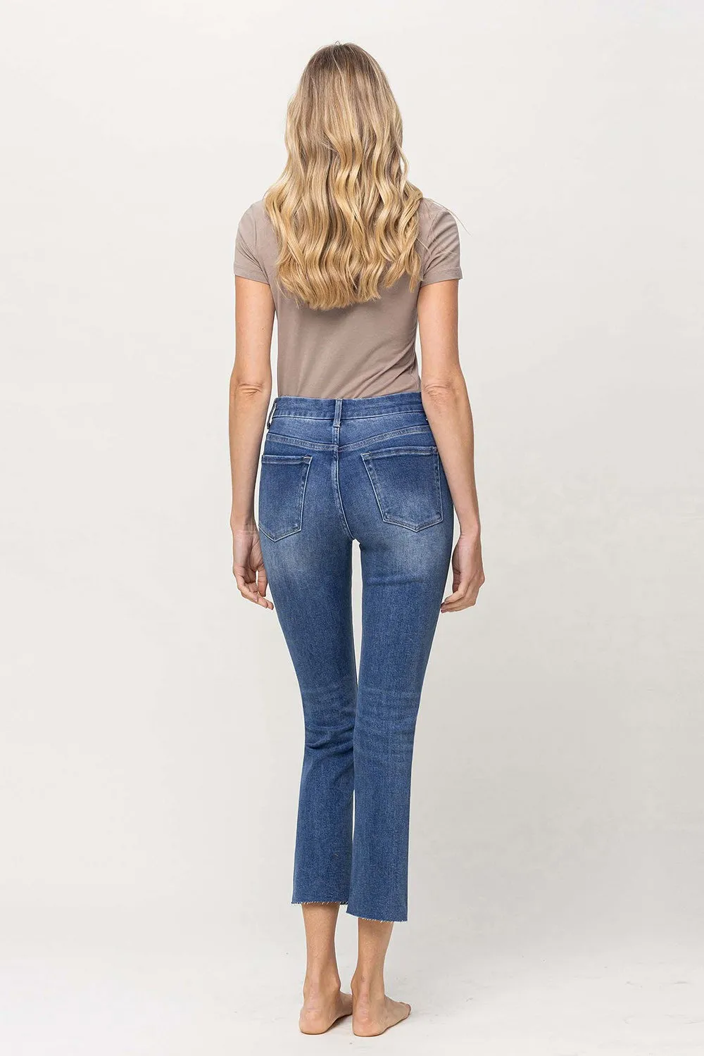 Rose Cropped Jeans