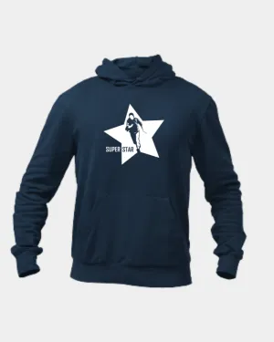 Super Star Unisex Hoodie Navy Blue