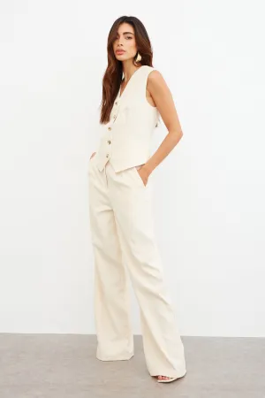 TAILORED WIDE LEG TROUSERS