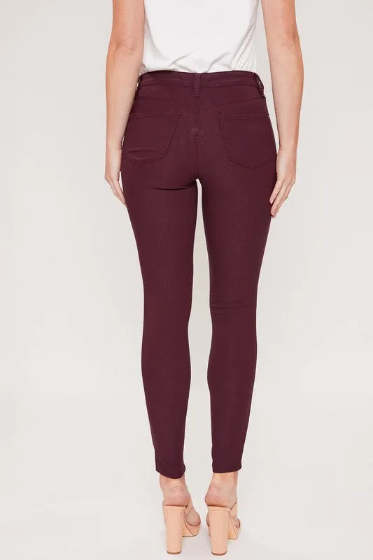 Walking Happy Stretch Skinny - Plum