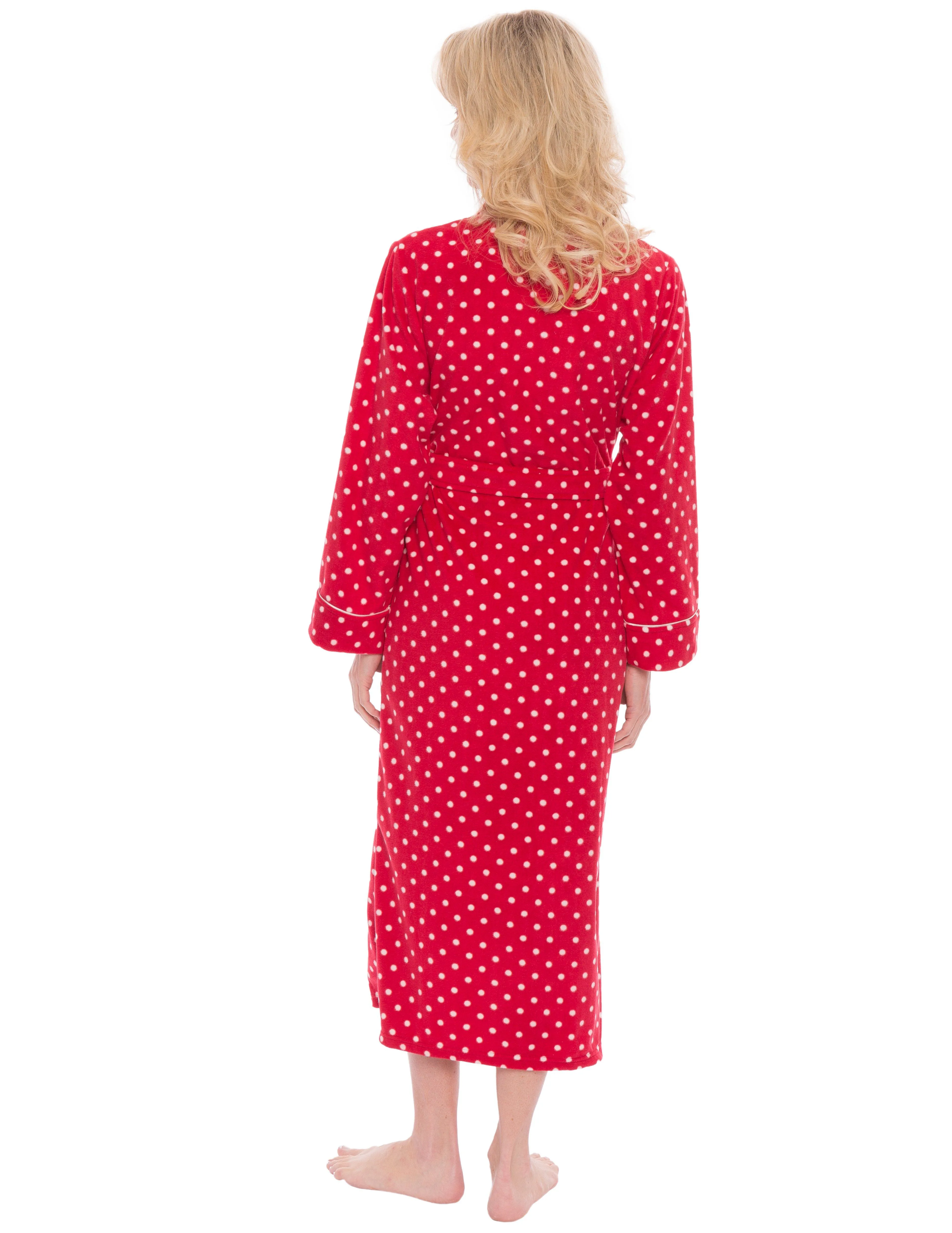 Womens Microfleece Robe