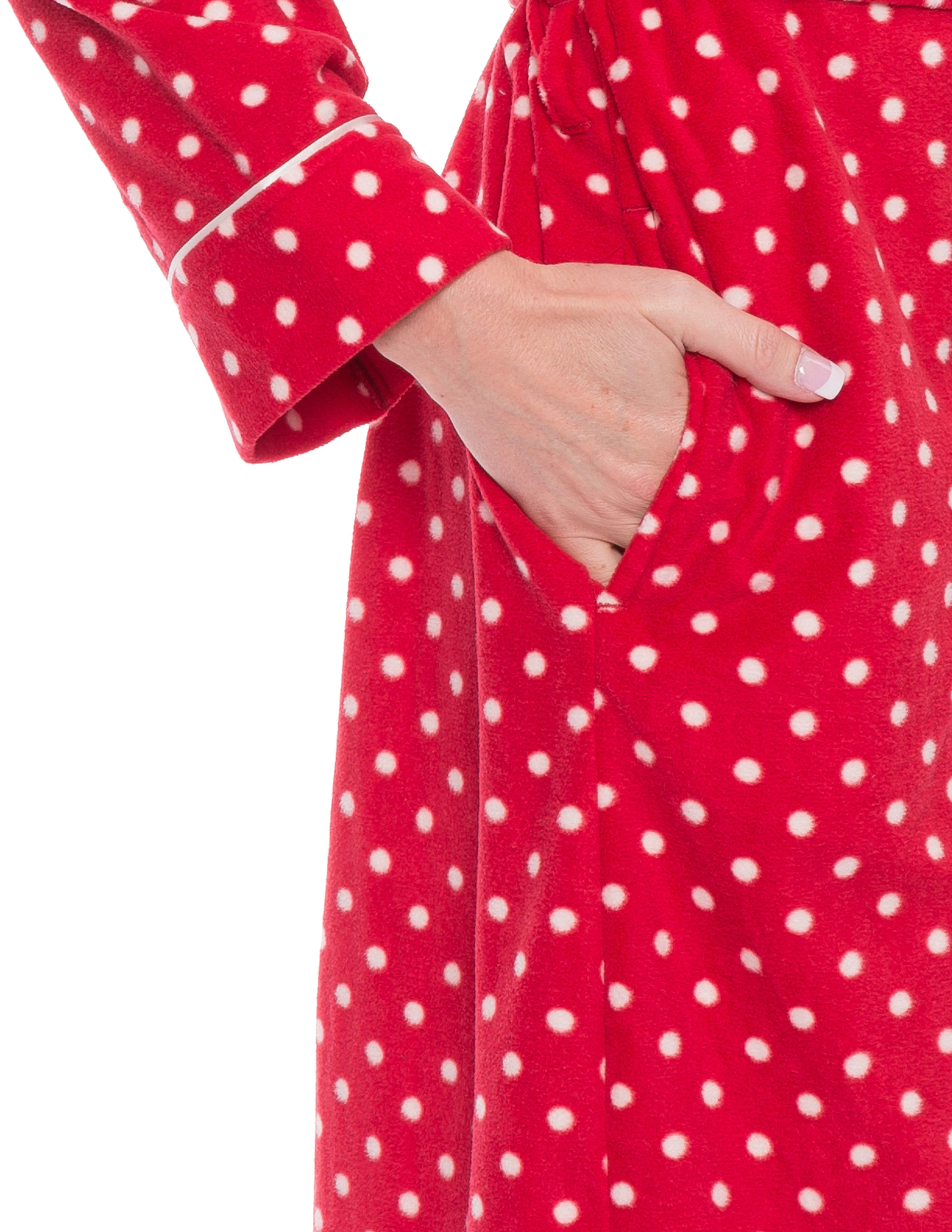 Womens Microfleece Robe